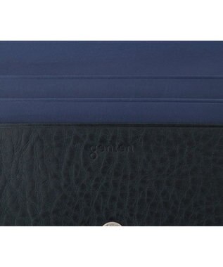 genten カレイド パスケース ネイビーブルー