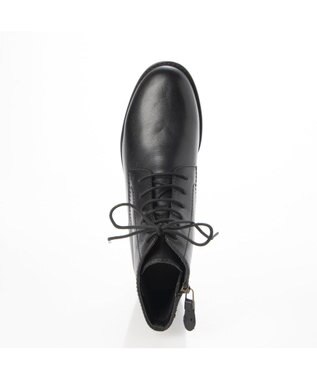 ing <ing>【WEB限定】【サスティナブルシリーズ】レースアップショートブーツ ブラック