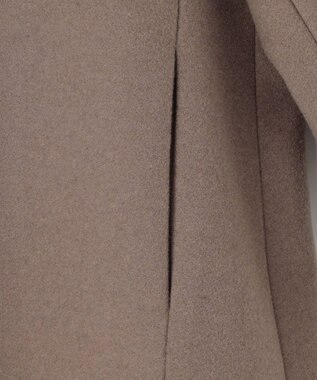 組曲 L ウールモッサ ショートコート ブラウン系