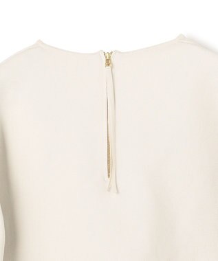 UNFILO BEAUTY FORM KNIT フレアスカート セットアップ グレージュ×ブラック