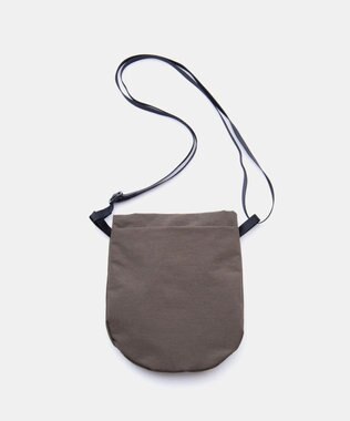 NIZYU KANO LIGHT NYLONショルダーポーチ モカブラウン