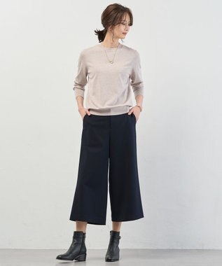 J.PRESS LADIES 【WEB限定】PRINCE クルーネック ニット 【WEB限定】トップベージュ系