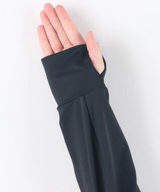 CW-X 【WOMEN】 CW-X UVパーカー アウタートップス 長袖 メッシュ素材 吸汗速乾性(本体) レディース DLY109 /ワコール ブラック