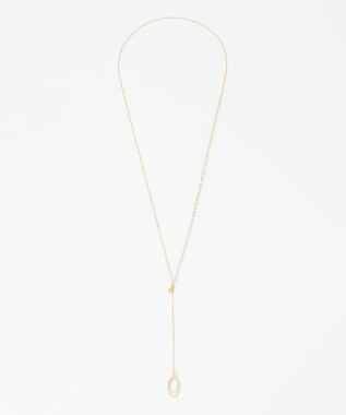 J.PRESS LADIES 【2way】ビジューラリエット ネックレス ゴールド系