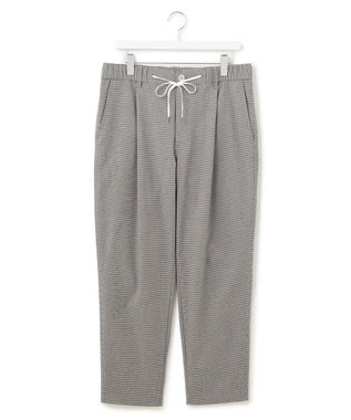 J.PRESS YORK STREET 【UNISEX】チェックストレッチイージーパンツ ブラック系3