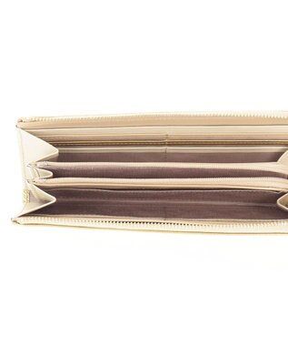 LANVIN en Bleu リュクサンブールブリエ Lファスナー長財布 ゴールド