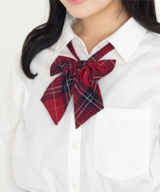 【SCHOOLITEM】チェックスクールリボン