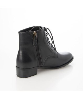 ing <ing>【WEB限定】【サスティナブルシリーズ】レースアップショートブーツ ブラック