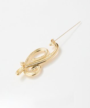 Phoebe ニュアンスメタルブローチ　ゴールド ゴールド