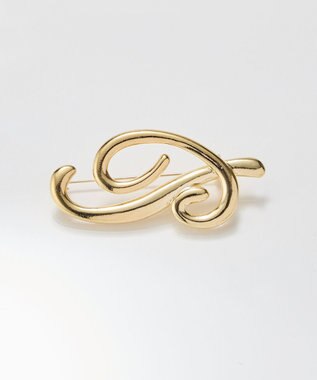 Phoebe ニュアンスメタルブローチ　ゴールド ゴールド