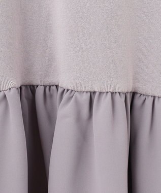 ANY SIS 【美人百花11月号掲載】クラシカルカーデ×ミディワンピ セット ロイヤルラベンダー