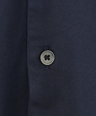 JOSEPH HOMME ツイルネルジャージー　レギュラーカラーシャツ ネイビー系