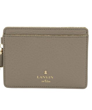 LANVIN en Bleu メラニー リール付きパスケース グレージュ