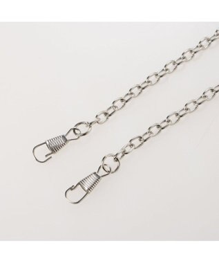 UNBILLION カシュカシュ cachecache / メタリックビーズスクエアミニショルダー シルバー