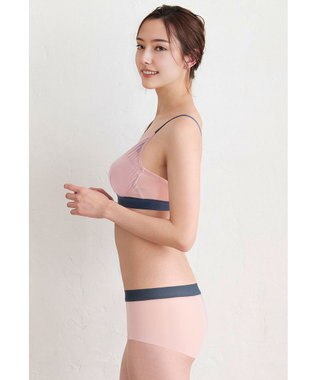 WACOAL ボーイレングス ショーツ 【重力ケアブラ】 BXB114とペア はきこみ丈あさめ アウターにひびきにくい(後ろ裾) レディース PXB614 /ワコール オレンジ