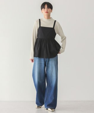 AMERICAN HOLIC ティアードキャミ Black