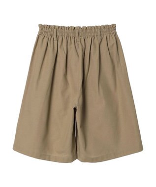 Green Parks 綿麻混ハーフパンツ Black