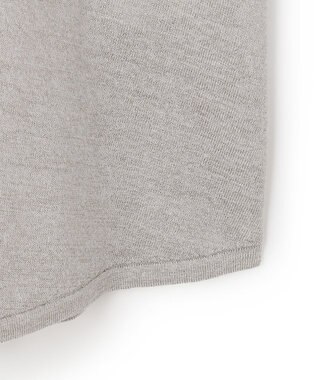 ICB 【先行予約】リネンレーヨンハイゲージ プルオーバーニット オリーブグレー