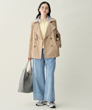 ANY エアフローライトトレンチコート ベージュ