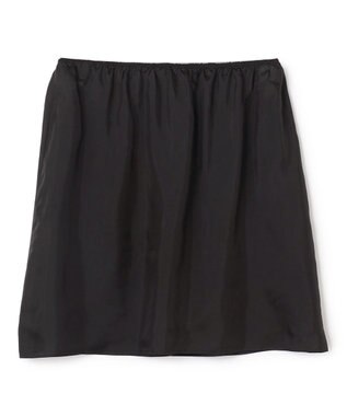 BEIGE， FLUORITE / 異素材コンビ レーススカート Black
