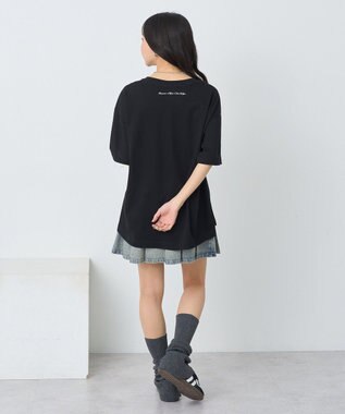 earth music&ecology ＰｈｏｔｏスリットＴ Black