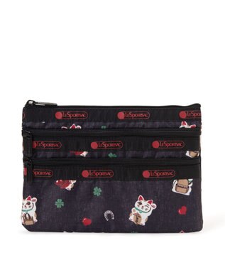 LeSportsac 3ZIP COSMETIC/ラッキーパウズ