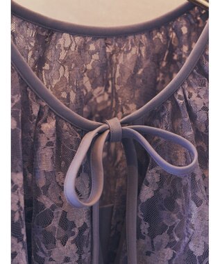 earth music&ecology ＳＥＴ２点レースボレロ＋キャミワンピース Sax