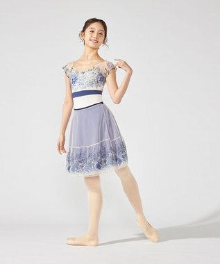 Chacott 巻きスカート ブルー