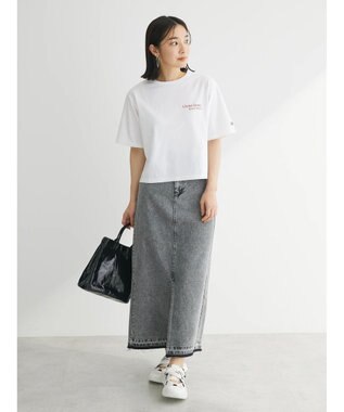 Green Parks ■別注ＲＵＳＳＥＬＬ　ＡＴＨＬＥＴＩＣ　ショート丈ｐｔＴ Off White