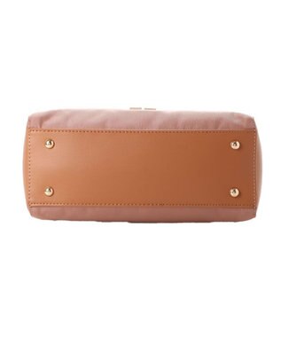 LANVIN en Bleu ラドリー 2wayハンドバッグ ピンクブラウン