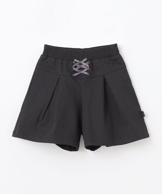 組曲 KIDS 【110-140㎝】レースアップ キュロット ブラック系