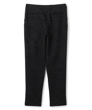 JOSEPH HOMME 【HIGH GRADE LINE】オリエンタルジャガード　タック入りストレートパンツ / HOVE TUCK ブラック系