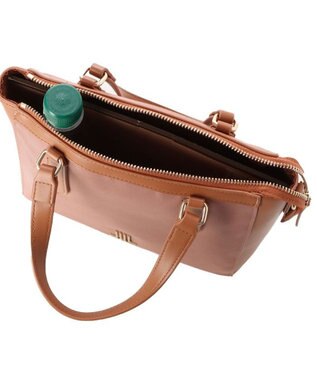 LANVIN en Bleu ラドリー 2wayハンドバッグ ピンクブラウン