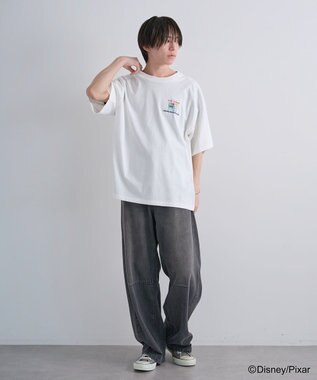 Green Parks トイストーリー／バックプリントＴシャツ Off White