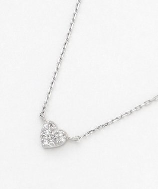 TOCCA 【WEB限定】FULL OF LOVE NECKLACE プラチナ ダイヤモンド ネックレス プラチナ系