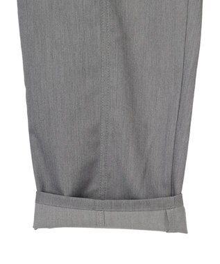 Green Parks ・ＥＬＥＮＣＡＲＥ　ＤＵＥ　センターシームタックパンツ Gray