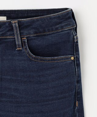 ANY L 【洗える】STYLE UP SKINNY デニムパンツ フェードインディゴ