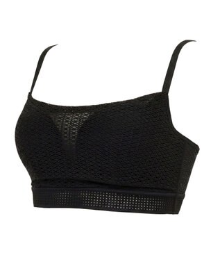 BRADELIS New York 【BRADELIS FIT】UrbanStyleブラ26S1 ノンワイヤー 補正ブラ 補整 下着 響きにくいカップ ブラック