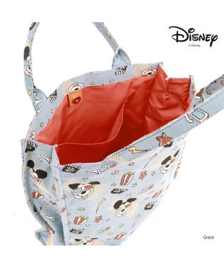 UNBILLION カシュカシュ cachecache / 【Disney】ジャガードトートバッグ ブルー