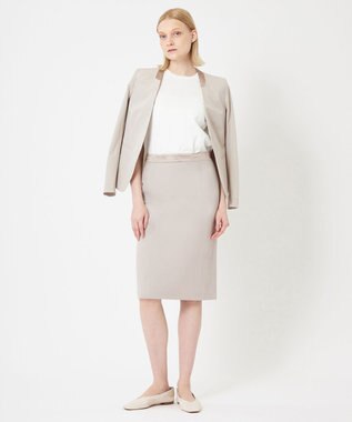 BEIGE， HORSETAIL / メッセージTシャツ White x White