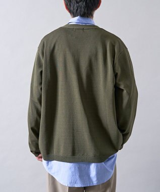 CRAFT STANDARD BOUTIQUE ドライニットカーディガン Khaki