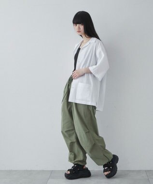 WEGO 【ユニセックス着用ITEM】キューバシャツ ホワイト