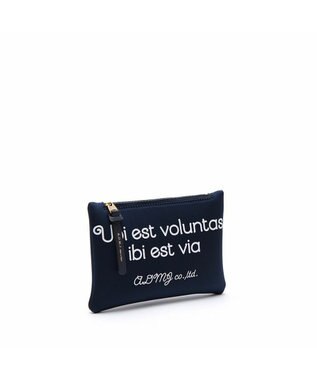 A.D.M.J. 【魔法の様に軽い】マジックライトコード刺しゅうフラットポーチ2セット(S・M) マリノ