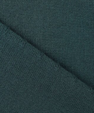 JOSEPH HOMME 【WEB・一部店舗限定】ウールコットンプレーン　タートルネックニット ピーコックグリーン系