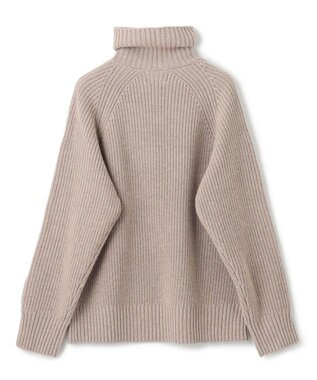 BEIGE， 【洗える】LEADER / ボタンディティールハイネックトップス Taupe