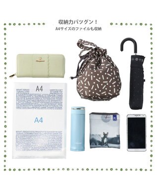 ROOTOTE 1323【自立+ボンディング】SN.ミディアム.ジェントリー-B 01：ブラック