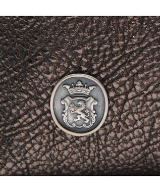 A.D.M.J. 【牛革】メタリックレザー/キューブトート21cm グラファイト