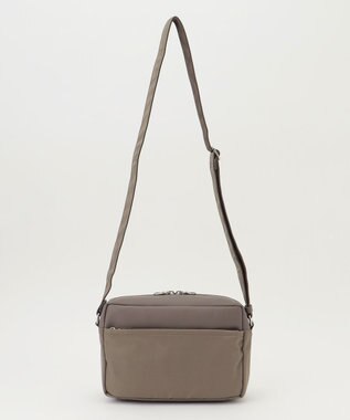 Y'SACCS ブロックモチーフショルダー グレージュ