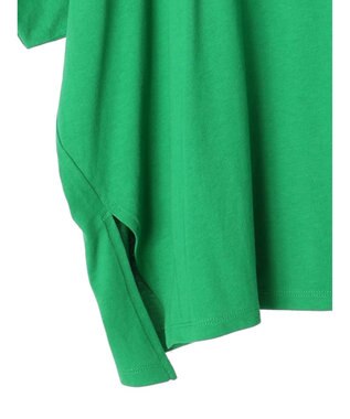 Green Parks ドルマンカット５分袖プルオーバー Green