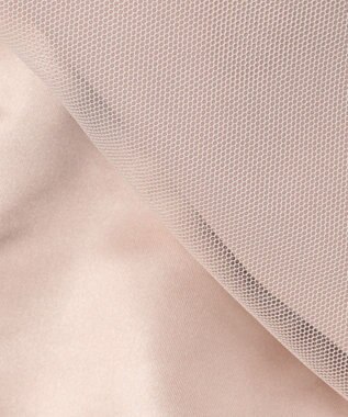 Feroux チュールレイヤード バルーンスカート ピンク系